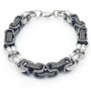ULLMYYL Men's Stainless Steel Chain Bracelet - Punk Hip Hop