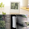 Ohm (OHM) TEM-701-W 08-1451 Electric Thermometer/Hygrometer/Thermometer/Hygrometer, Outdoor Temperature Meter, Capital