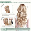 Rich Choices Clip-In Real Hair Extensions, 8 Pieces, Clip Extensions,