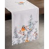 Maison d'Hermine Thanksgiving / Christmas Table Runner, 100% Cotton, 50