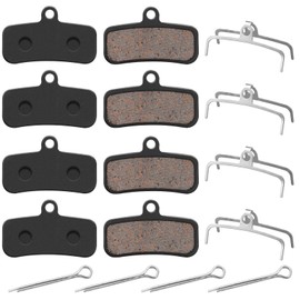 4 Pairs Cube Brake Pads, MTB Bicycle Brake Pads Disc Brake Pads for Shimano D03S D02S Saint BR-M810 BR-M820 Deore XT BR-M8020 BR-M8120 ZEE BR-M640 XTR BR-M9120 Tektro HD E725 M735 M745 M74750 TRP SL