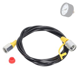 lvifloae Hydraulic Pressure Test Hose 2m 6ft Hydraulic Pressure Test Hose 630Bar M16x2 1 4BSP PU Jacket High Pressure Resistant Test Coupling Hose