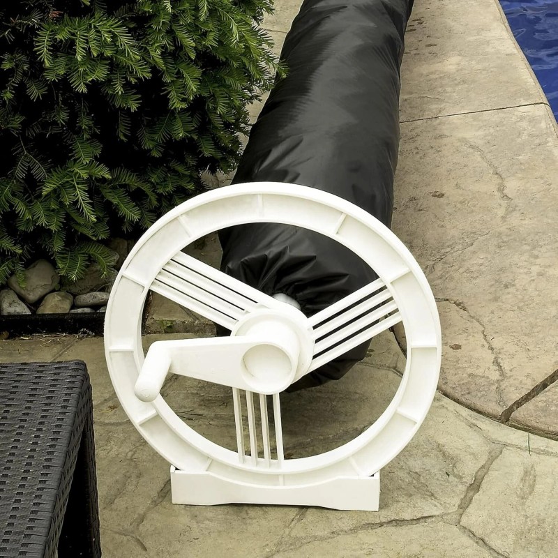 UPINYE Heavy Duty Swimming Pool Solar Reel Protective Cover Outdoor