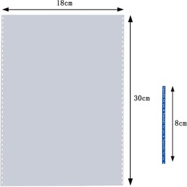 Pack of 100 Clear Cellophane Bags, 18 x 30 cm, Candy Bags, Transparent, Transparent Cellophane Bags, OPP Gift Bags, Bottom Bags, Gift Bag for Party Bags, Children's Birthday Party Favours