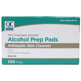 Quality Choice STERILE Alcohol Pads 100 CT