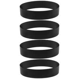 4PCS Vacuum Cleaner Belts 0300604 Compatible with Oreck XL Upright Vacuum Cleaner Rubber Replacement Belts 232mm Circumference 16mm Width