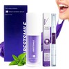 Purple Teeth Whitening Toothpaste Toothpaste 1 Piece White Teeth Whitening