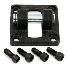 Baomain Foot Flange Installation Accessory CB-50 for Foot Mounting Work with Pneumatic Standard Cylinder SC 50 with 4 Screws