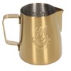 230ml Coffee Steaming Pitcher with Angled Handle Stainless Steel Olecranon