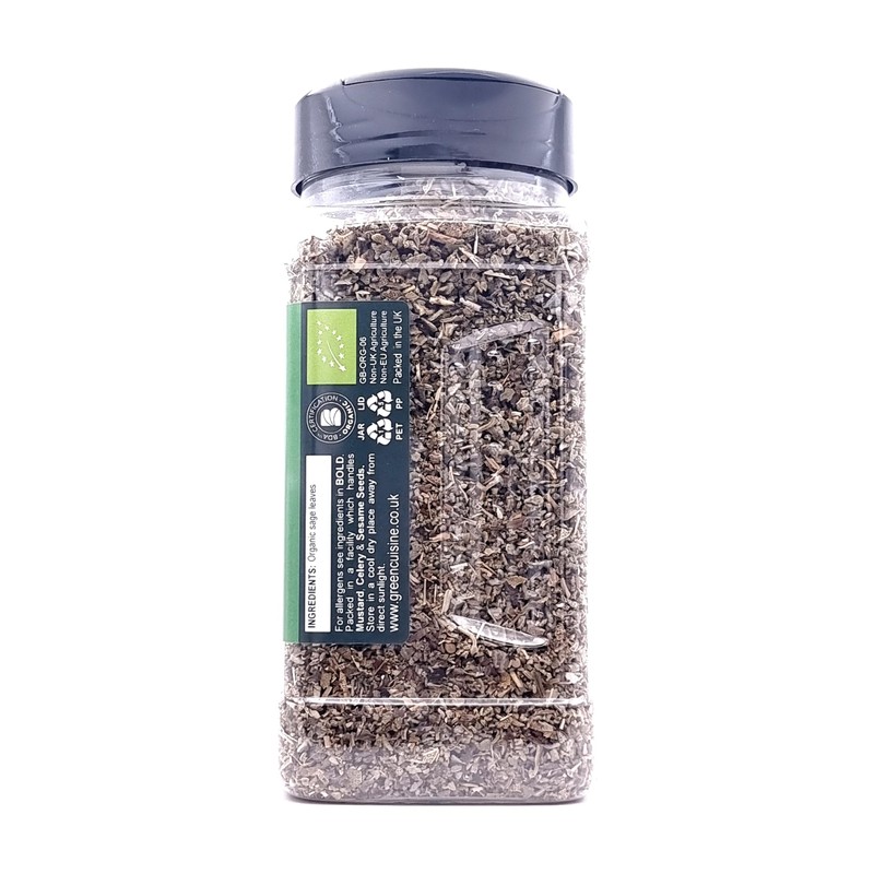 Organic Sage | 70g | Certfied Organic Dried Sage by