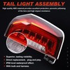 Lathsy Tail Light Compatible With 2021 2022 2023 GMC Yukon/Yuon