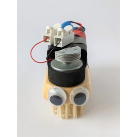 Kleine Ingenieure Brush Robot Craft Kit Creative Kit for Children from 8 Years with All Required Components