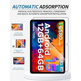 2 Stück Schutzfolie für DOOGEE Tab A9 10.1 inch Tablet 2025 Neueste, yystao 9H-Gehärtetes Glas Displayschutz kompatibel mit DOOGEE Tab A9, Kratzfest, Berührungssensitiv, Hochauflösend klar