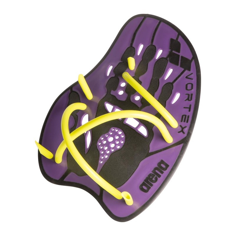 arena Unisex Adult Vortex Evolution Hand Paddle Training Equipment, Plum/Arctic