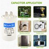 BOJACK CBB60 55uF 250 Volt 50/60Hz AC Capacitor Round Run