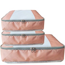 Packing Cubes for 24" Suitcase Travel Luggage Organizers - Travel Organizer Bags Luggage Clothes Accessories Storage Carry on Suitcase Packing Pouches Bag For Men Women Kids 1/2X1PACK+1/4X2PACK