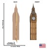 Cardboard People Big Ben Clock Tower Life Size Cardboard Cutout