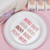 Gama De Gel Semipermanente Esmaltes Para Uñas Nude 8pcs 12ml