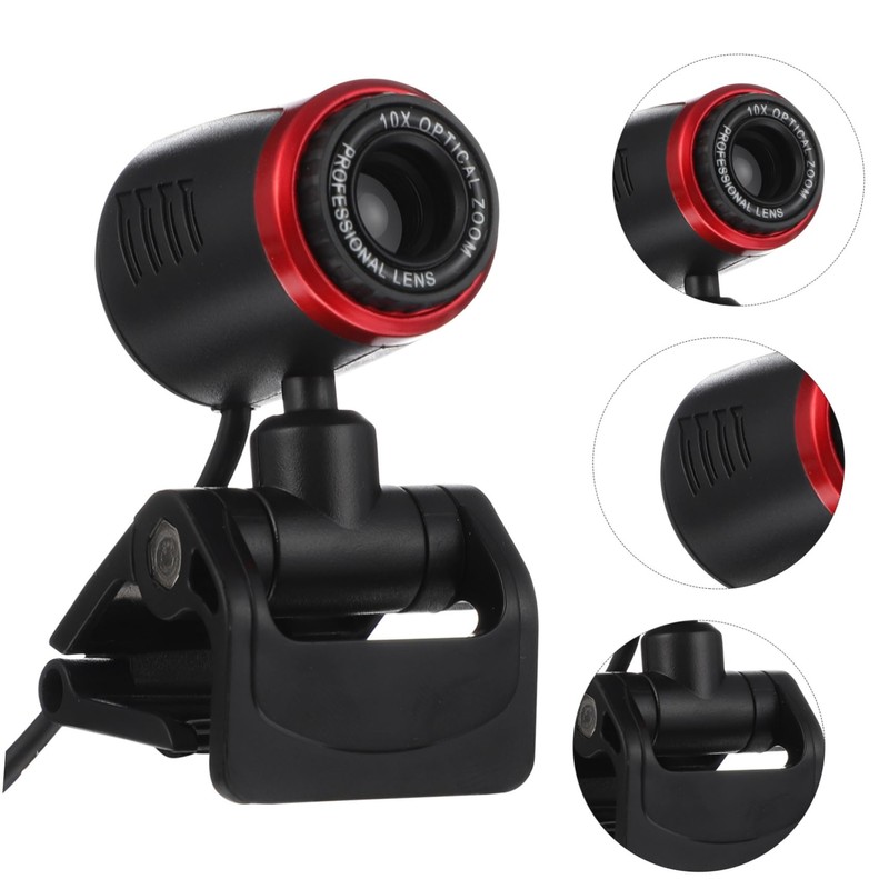 Gadpiparty 1 Set High Definition Webcam with Auto Focus USB