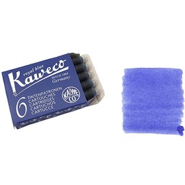 Fountain Pen Ink Cartridge - Royal Blue - 6 Pack