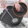 Long Handle Steel Wool Scrubber Deep Clean Rustproof Stainless Steel
