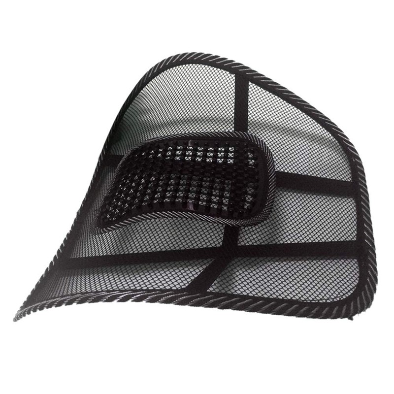 Car Back Support,Car Mesh Chair Back Support Massage Cushion Mesh