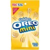 Oreo Minis Golden Sandwich Cookies Big Bag 3 Ounce [1-Bag]