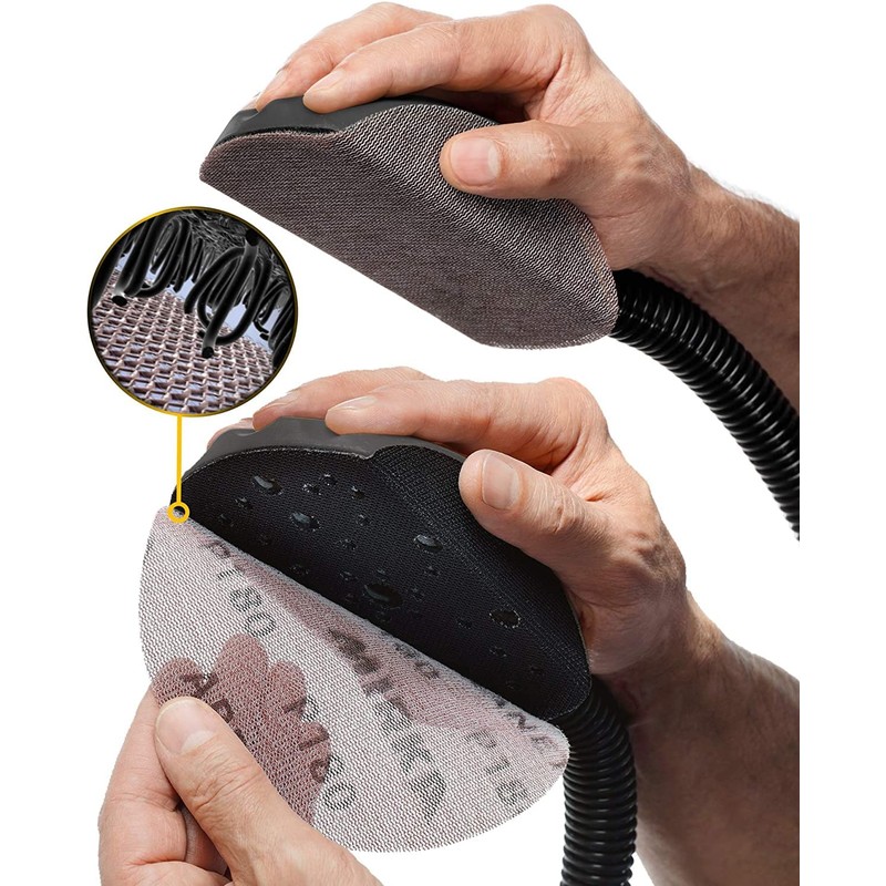 Mirka Abranet net sanding discs Ø 150 mm Hook &