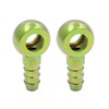 sourcing map 2 x Hollow Screws 10 mm Hose Nozzle