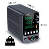 NANKADF DC Power Supply, 30V 10A Bench Power Supply with