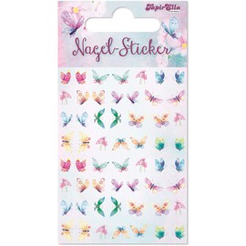 56 Ear and Nail Stickers Butterflies for Children and Adults | Sticker Ear Stickers Girls Butterfly