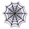 BB2Buy White Spider Web Punk Biker Rider Black Style Embroidered