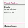 プーランク: フルート・ソナタ/チェスター社/ピアノ伴奏付ソロ