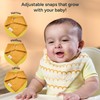 NINTARABABY Bandana Bibs - 100% Organic Premium Muslin Cotton, Absorbent,