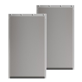 Medium Dog Door Replacement Flaps with Screws-2pack, Compatible with PetSafe Freedom PAC11-11038, Weather-Proof & Warp-Resistant, Dog and Cat Flap, 12 7/8'' × 8 1/8''