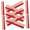Hohopeti 40pcs Sanding Sticks Model Polishing Rods Wood Carving Tools