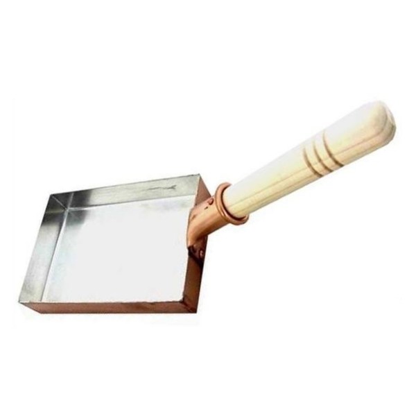 Comolife Japanese Hand Made Copper Omelet Pan , Size : 1.287 x 5.265 x 7.215 inches
