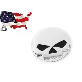 fits harley-davidson sportster softail dyna Chrome Emblem SKULL medallion Harley Sportster XL883 XL1200 XL 883 1200 1000 XLH