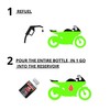 PURSHOT Motorcycle, Engine Cleaning additive, Complete curative Treatment for The