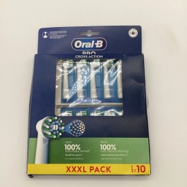 Oral-B Cross Action Replacement Electric Toothbrush Heads, 10-count