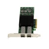 KALEA-INFORMATIQUE PCIe Controller Card 10G LAN Network Fibre SFP+ 2