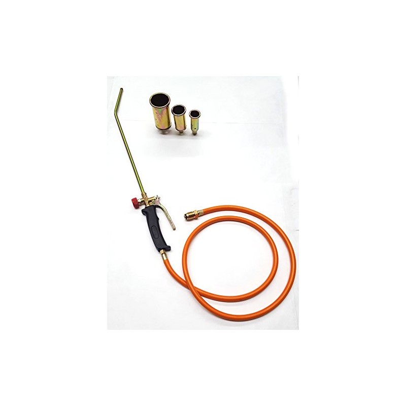 VOY Propane Torch 3 Nozzle Set Weed Burner with 5-Foot