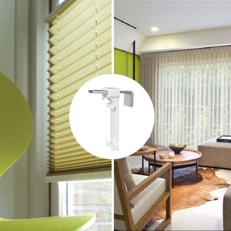 EnixwH 4 Klemmfix brackets, clamp holder for roller blinds, clamp