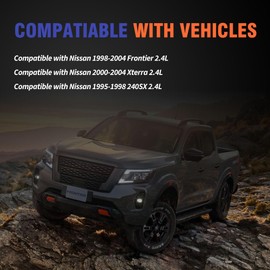 HiSport Engine Valve Cover Gasket - Compatible with Nissan 1998-2004 Frontier 2.4L Compatible with Nissan 2000-2004 Xterra 2.4L Compatible with Nissan 1995-1998 240SX 2.4L - Replace VS50550R