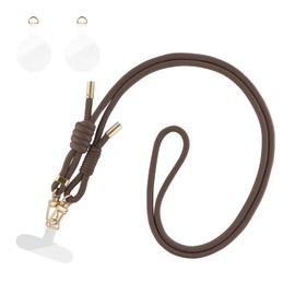 Luplus Shoulder Strap, "SHOULTY MULTI STRAP" W Hook Basic Type, Mocha Brown