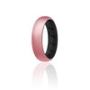 ROQ Silicone Rubber Wedding Ring for Women, Rubber Silicone Wedding