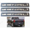 GMC 3PCS Chrome Door Rear DENALI Emblem Letter Fit GMC