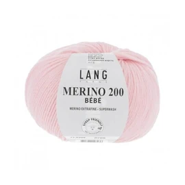 Lang Yarns Merino 200 Bébé 0309 hellrosa