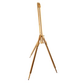 Pacific Arc Field Bamboo Professional Foldable Studio Easel, 41 Inch Canvas Size for Watercolors, Painting, Drawing, Sketching, and Display