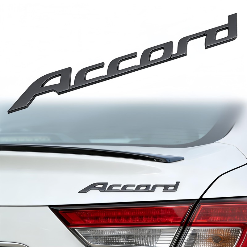 Car Emblem for Trunk lid Rear ABS Material Compatible with